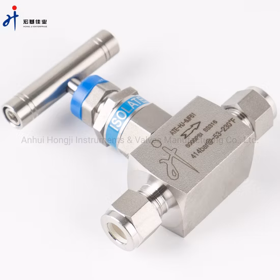 316L S. S. Panel Mounting Union- Bonnet Construction Needle Valves