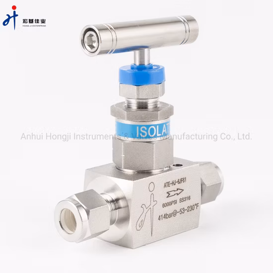 316L S. S. Panel Mounting Union- Bonnet Construction Needle Valves